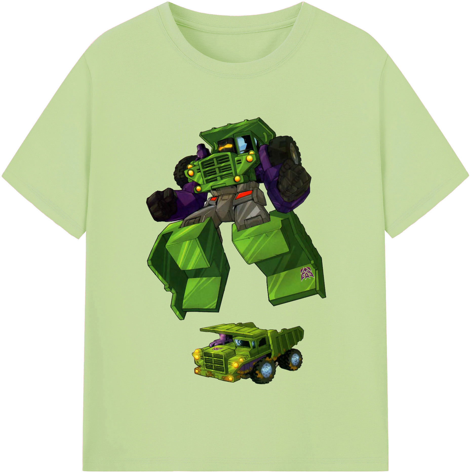 （画像用）  綿100％半袖Tシャツ（フロントプリント）